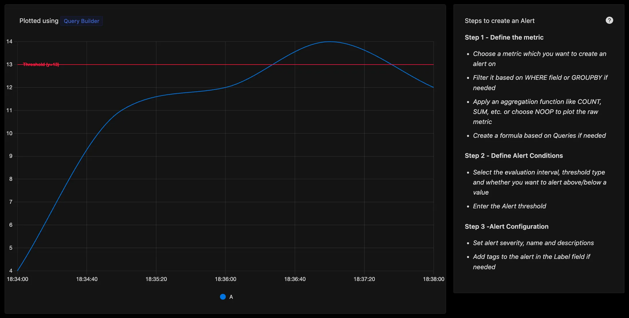 Logs Query Builder Interface